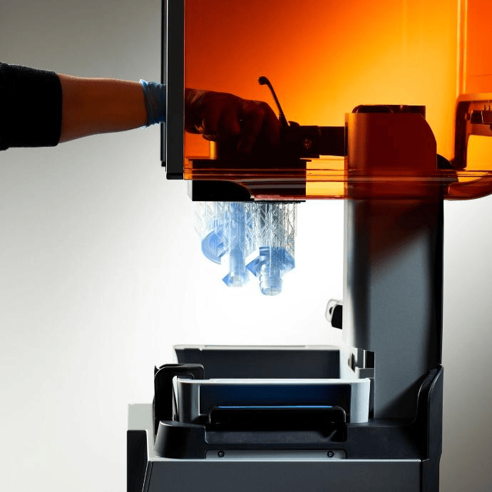 Detailed resin printing example
